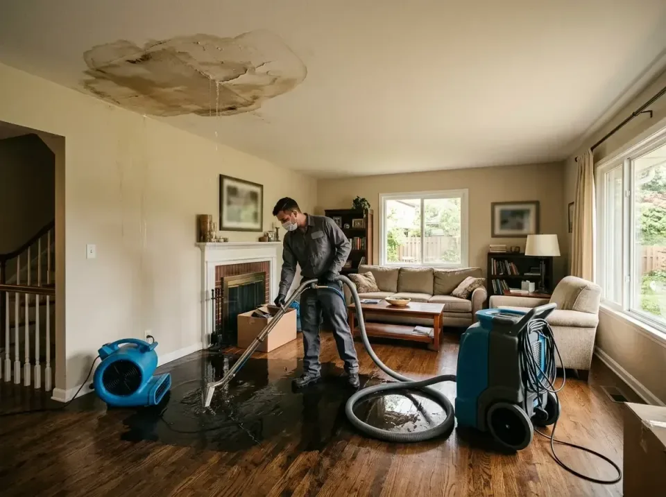 attic-pipe-burst-ceiling-drip-008 — frequently asked questions, Water Damage Restoration & Carpet Care in Fuller Heights, FL